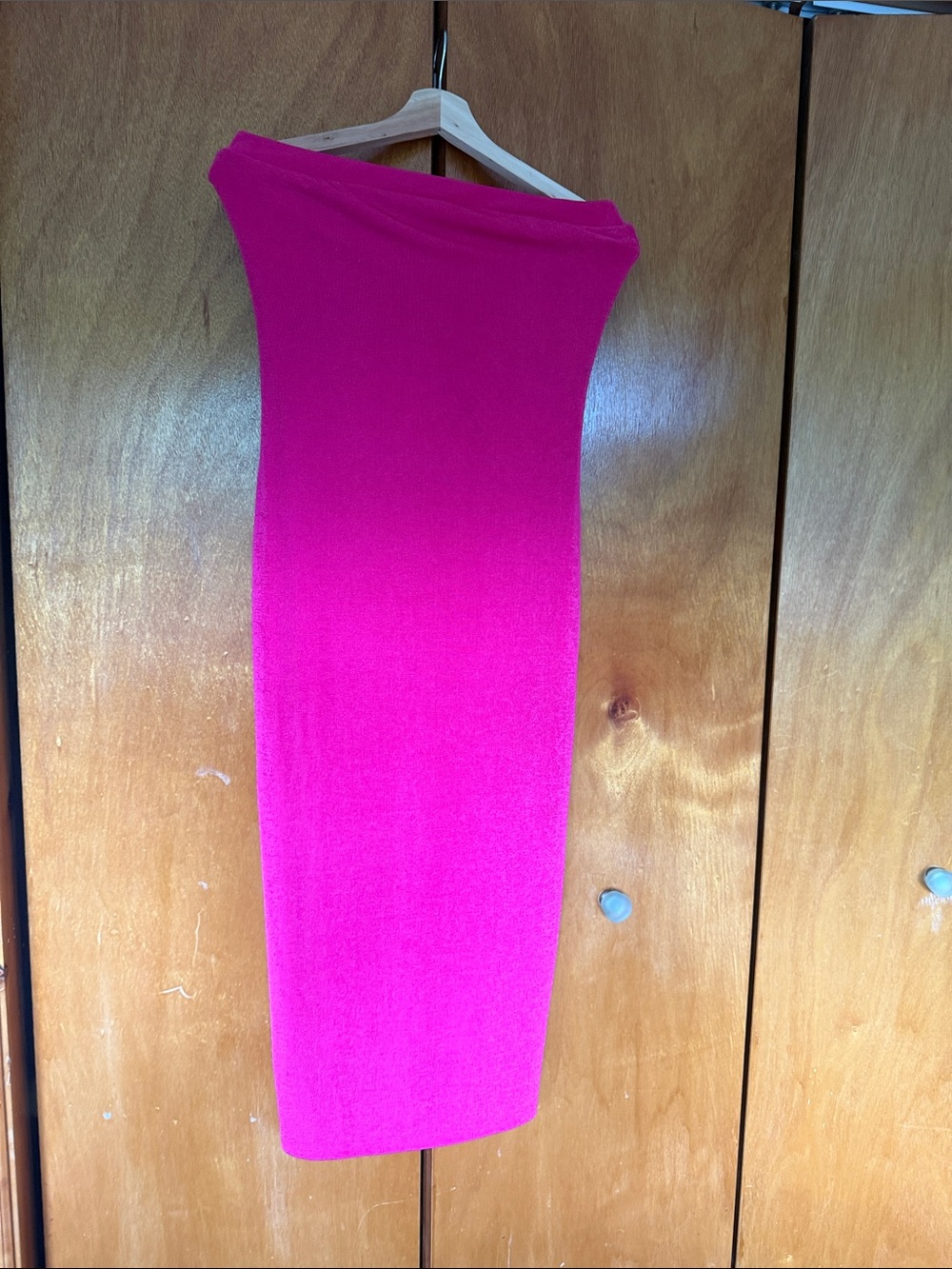 Rolla Coster Vibrant Fuchsia Strapless Top
